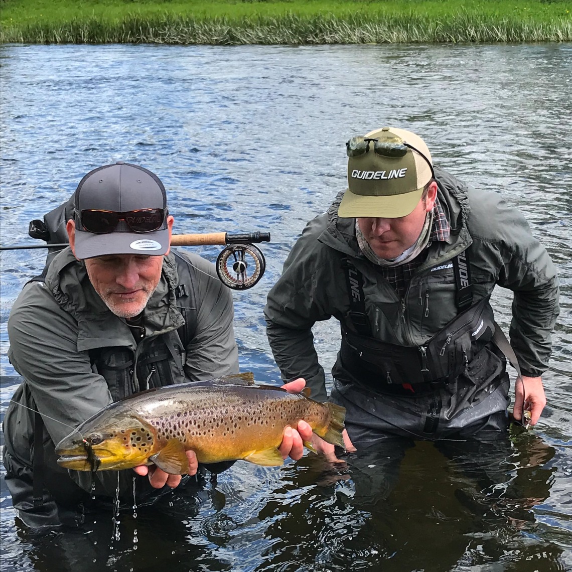 A Day of Brown Trout River Fishing in Ireland